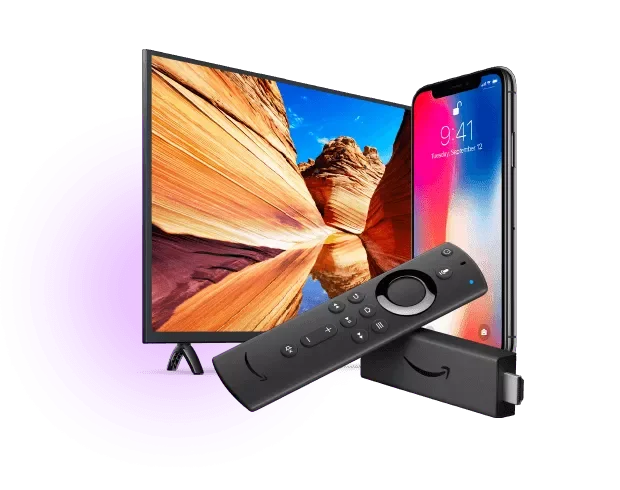 Oglądaj IPTV TV na Smart TV, FireStick i iPhone